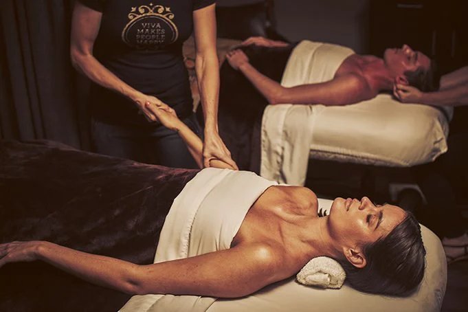 Couples massage therapy at Viva Day Spa Austin